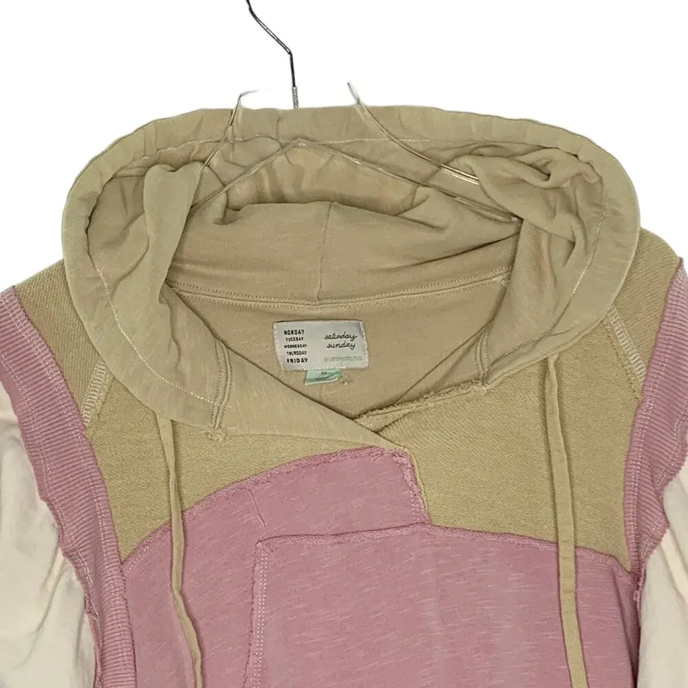 Colorblock Hoodie Sweatshirt - Picture 5 of 8